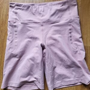 Under Armour women's shorts pink size med